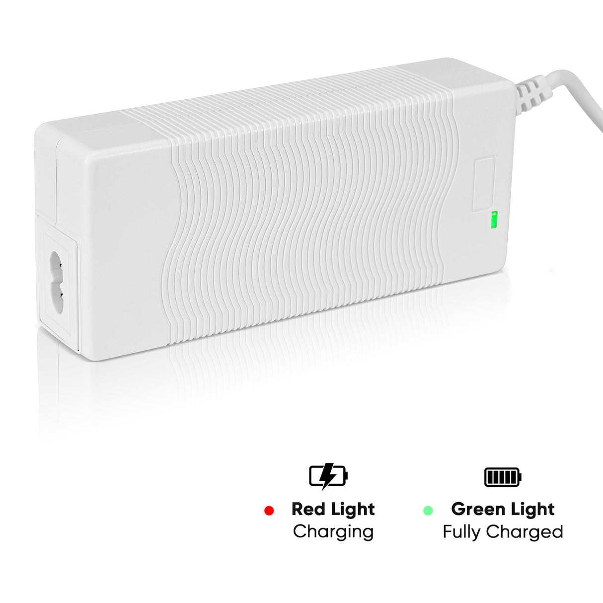 Valkoinen virtalähde ja virtajohto Happikonsentraattorin lisävarusteet VP-1/VP-2