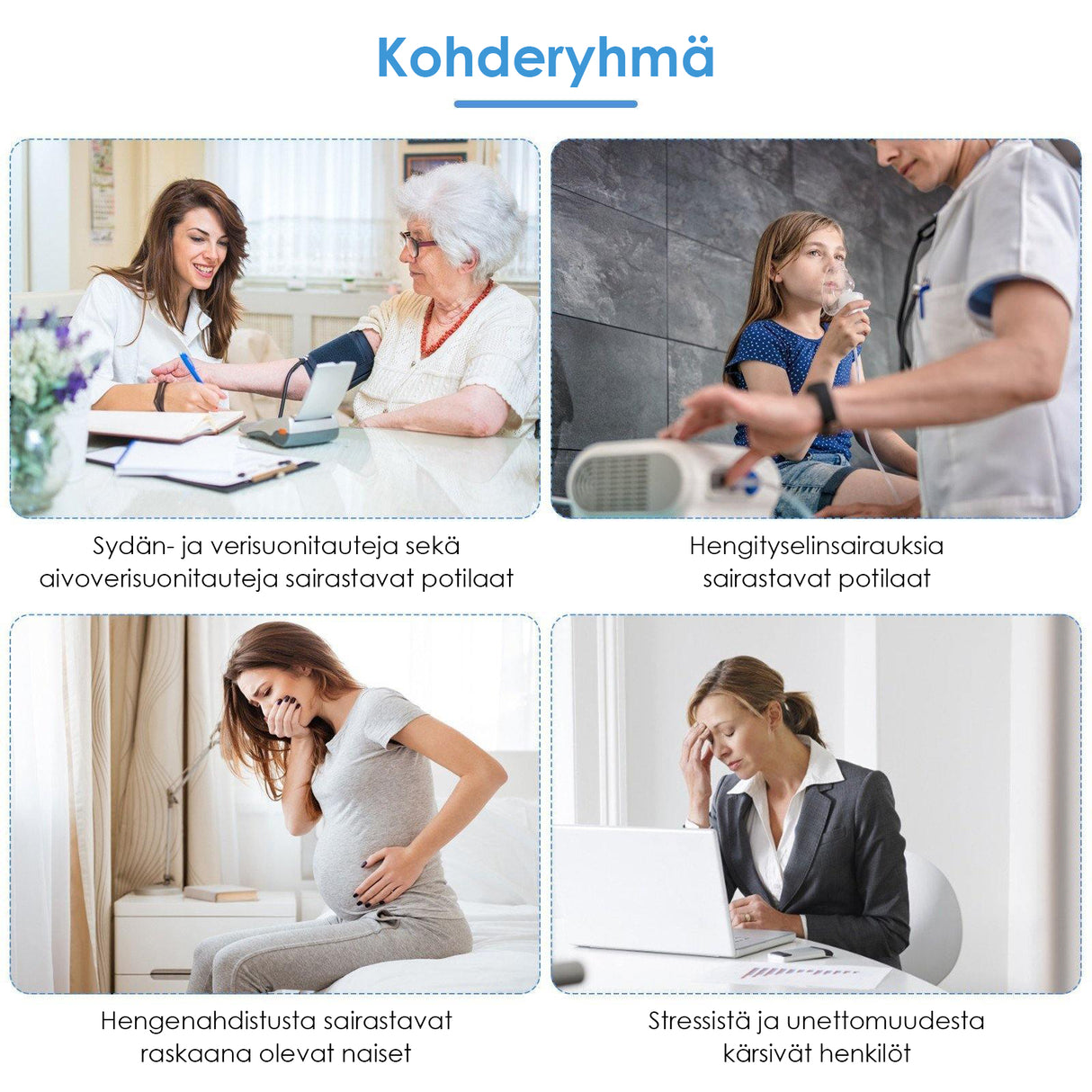 VARON VP-1 Pulse kannettava happikonsentraattori | 24 tunnin käyttö, CE-hyväksytty