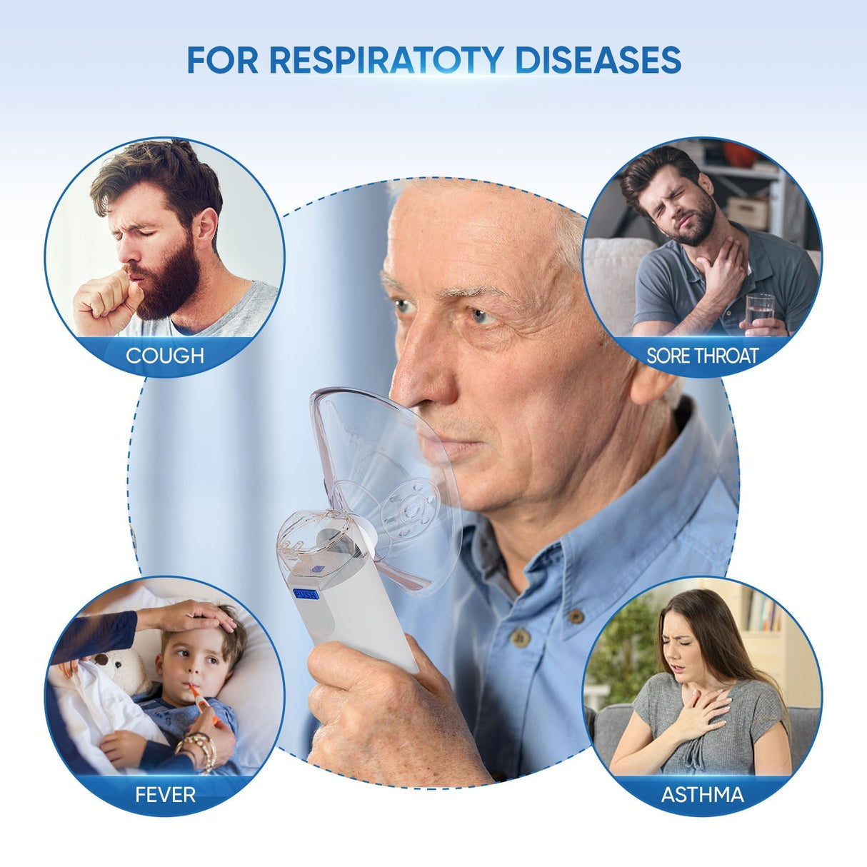 VARON kannettava sumutinlaite lapsille MY-133