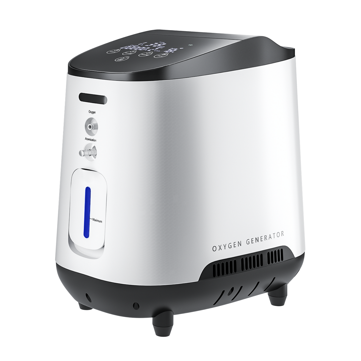 VARON syrgaskoncentrator för hemmabruk VH-2 | justerbar 1–7 l/min, 24-timmars drift, CE-godkänd