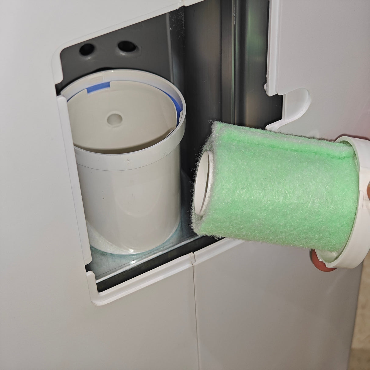 Suodatinpuuvillasetti (vihreä/musta) Happikonsentraattorin lisävarusteet Serene 5 (20 kpl/setti)