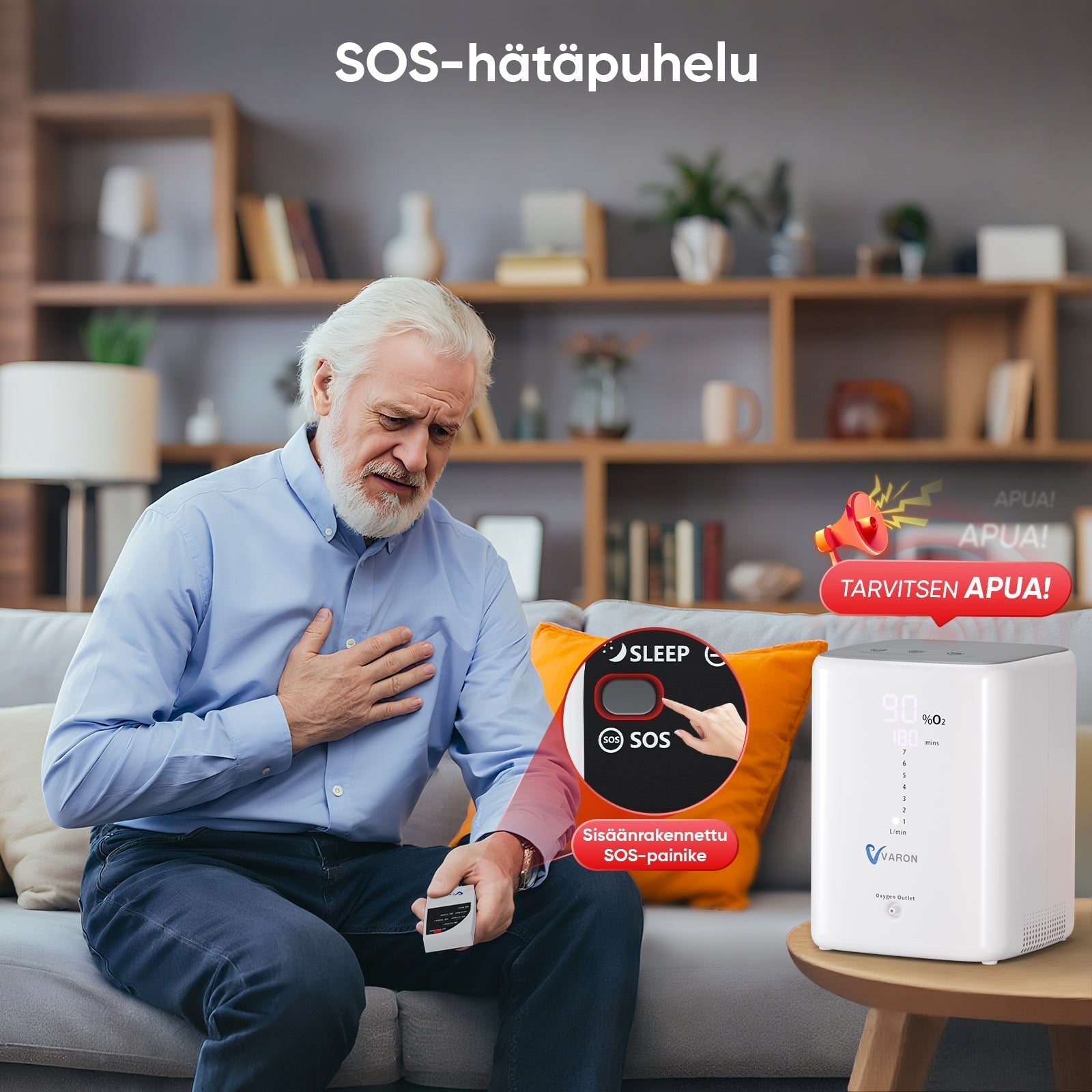 Miksi happikonsentraattorit ovat tärkeitä ikääntyneiden terveydelle Suomessa
