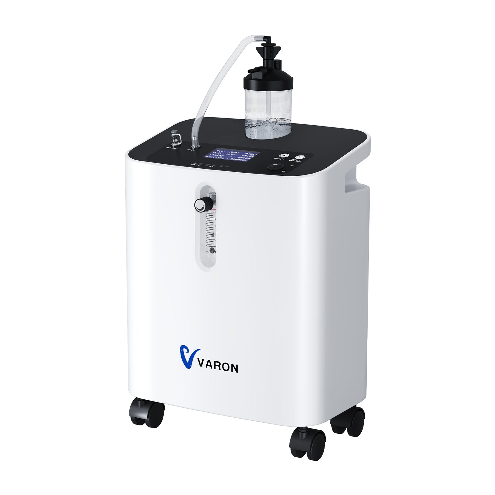 VARON syrgaskoncentrator för hemmabruk VH-3 pro | 1–10 l/min bekväm behandling, CE-godkänd