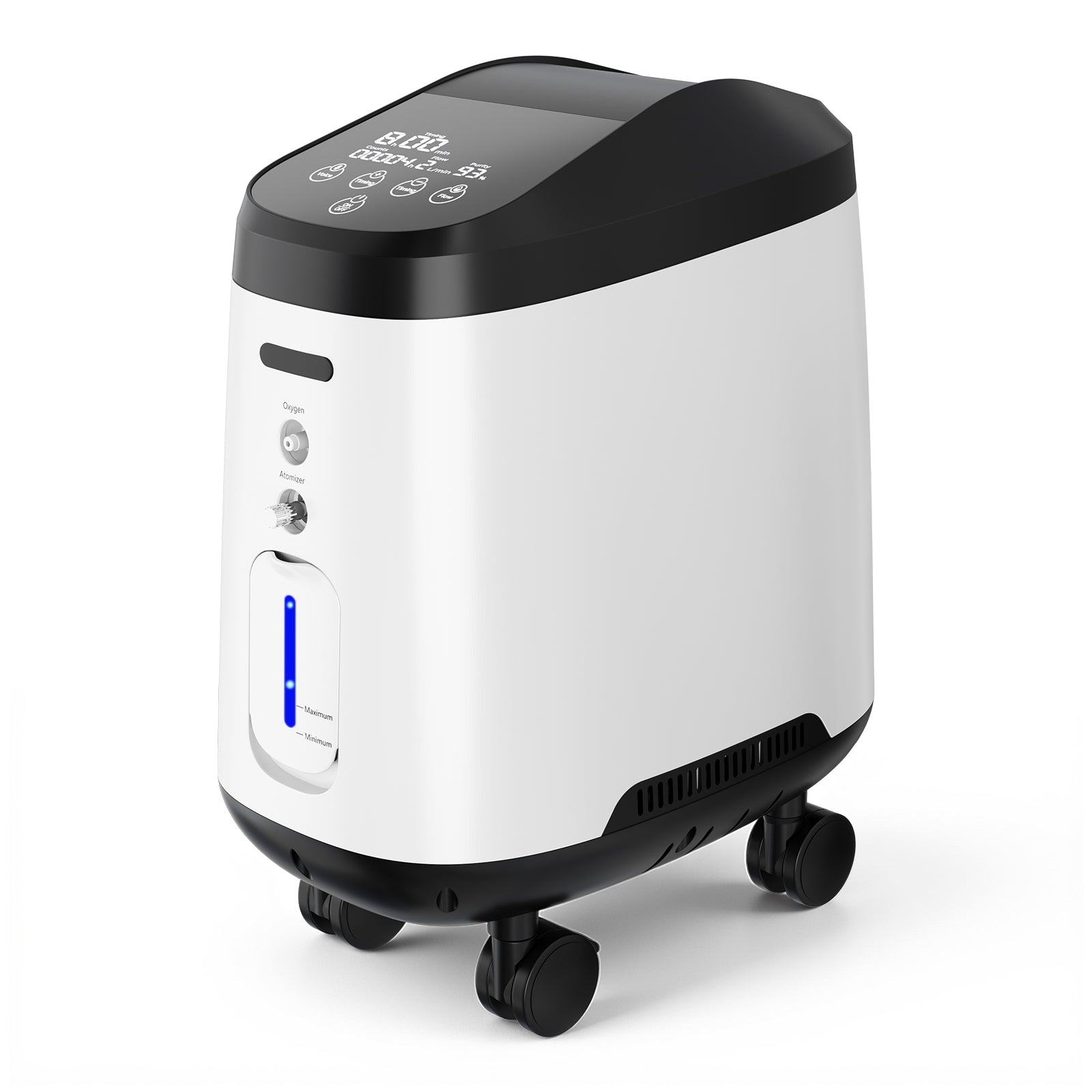 VARON syrgaskoncentrator för hemmabruk VH-2 pro | justerbar 1–9 l/min, 24-timmars drift, CE-godkänd