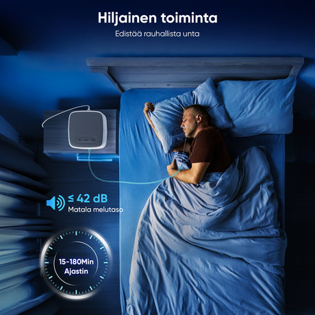 VARON VH-3 – Vakaa ja hiljainen happirikastin 1–7 L/min – Täydellinen kotihoitoon