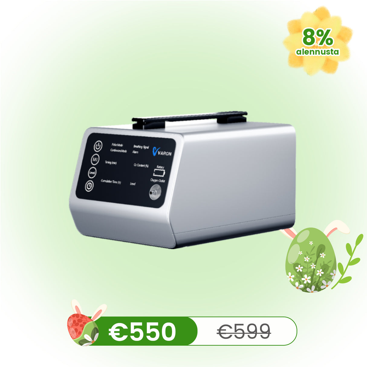 VARON Syrekoncentrator VT-1 för bilbruk