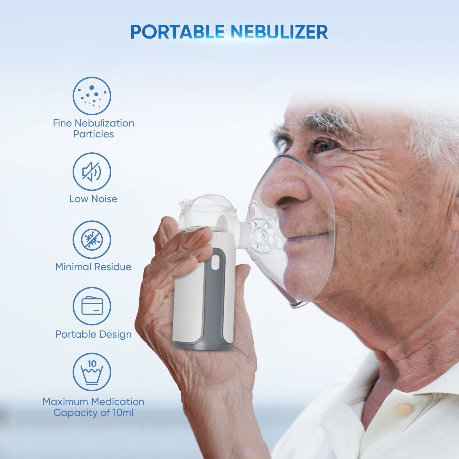 VARON bärbar nebulisator MY-132