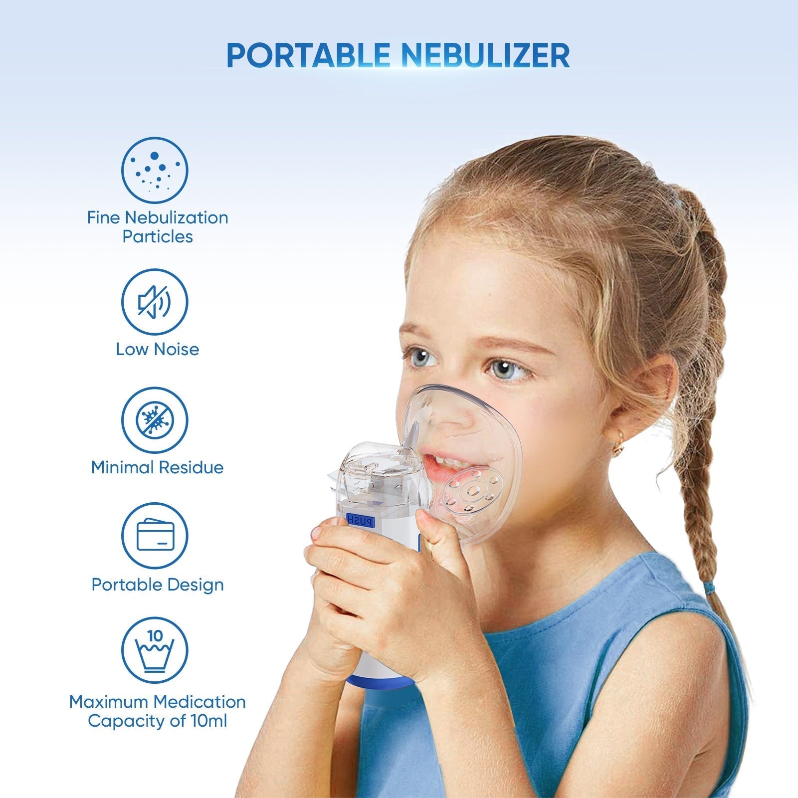 VARON bärbar nebulisator för barn MY-133