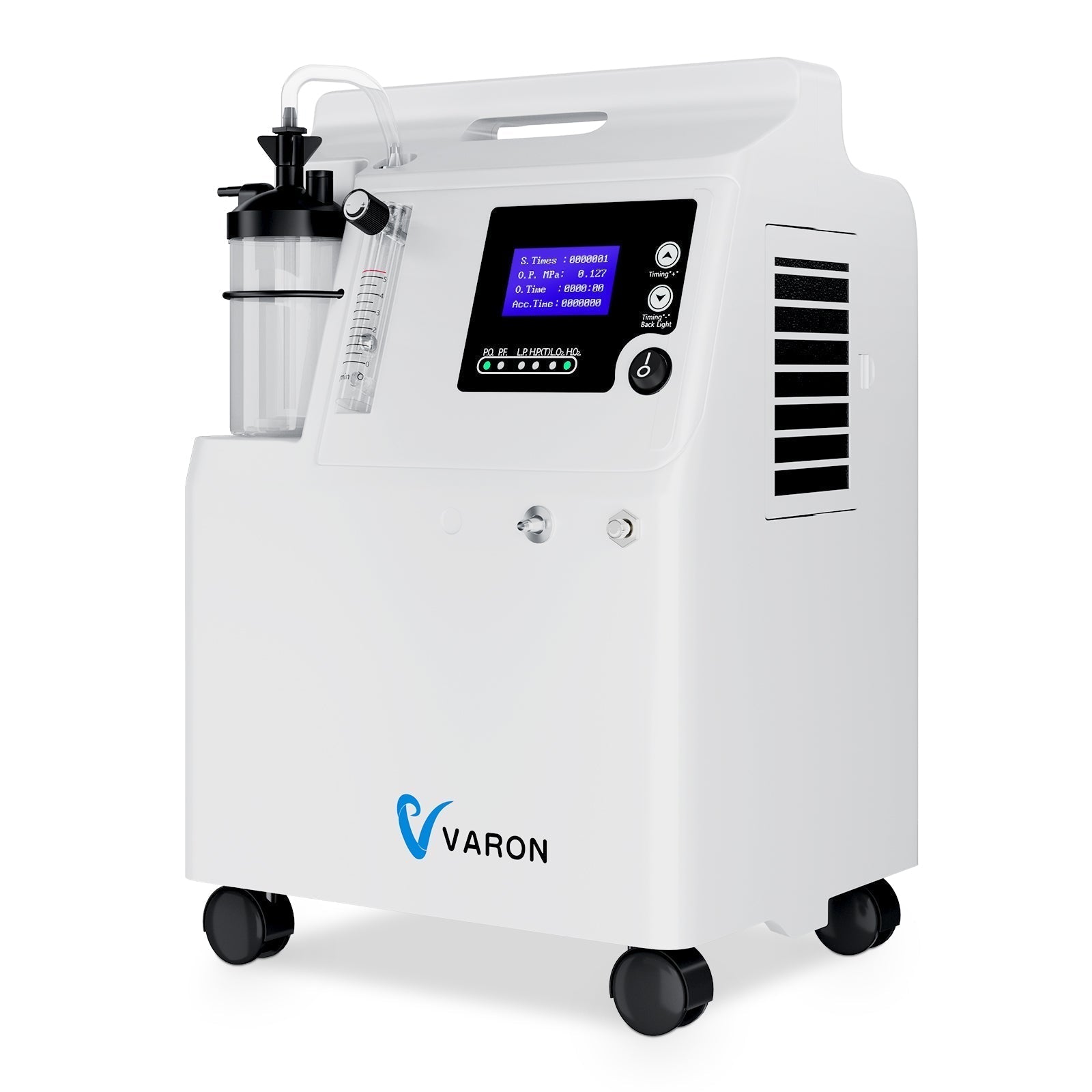 VARON Hemmakoncentrator Serene 5 | 72 timmars användning FDA- och CE-godkänd