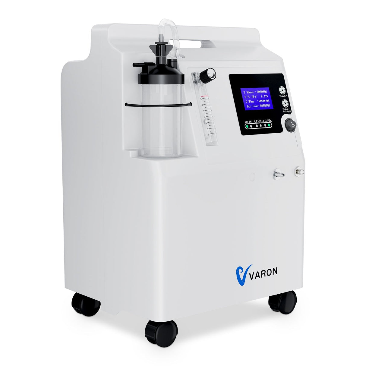 VARON Serene 5L happikonsentraattori | 72 tunnin käyttö FDA- ja CE-hyväksytty