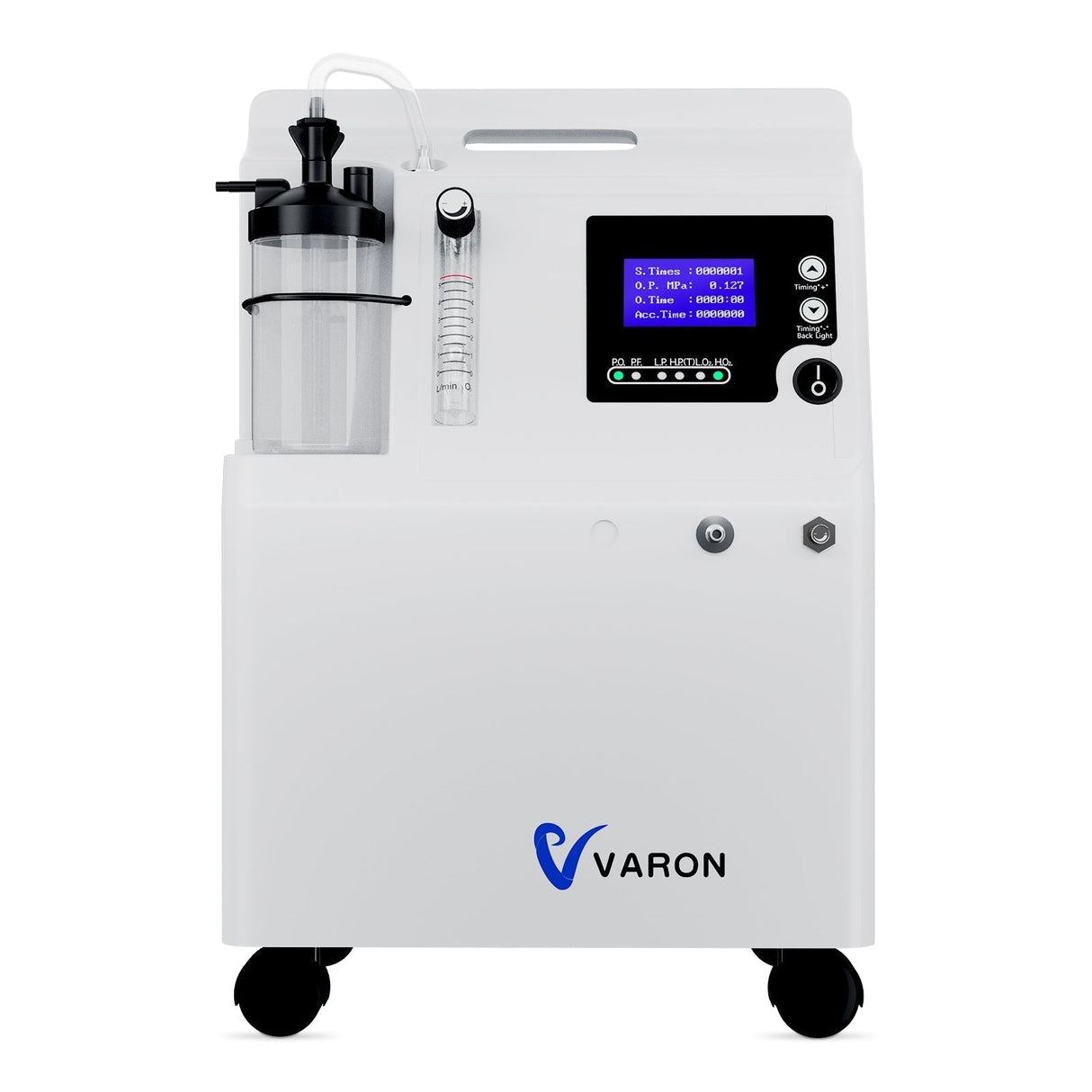 VARON Serene 5L happikonsentraattori | 72 tunnin käyttö FDA- ja CE-hyväksytty