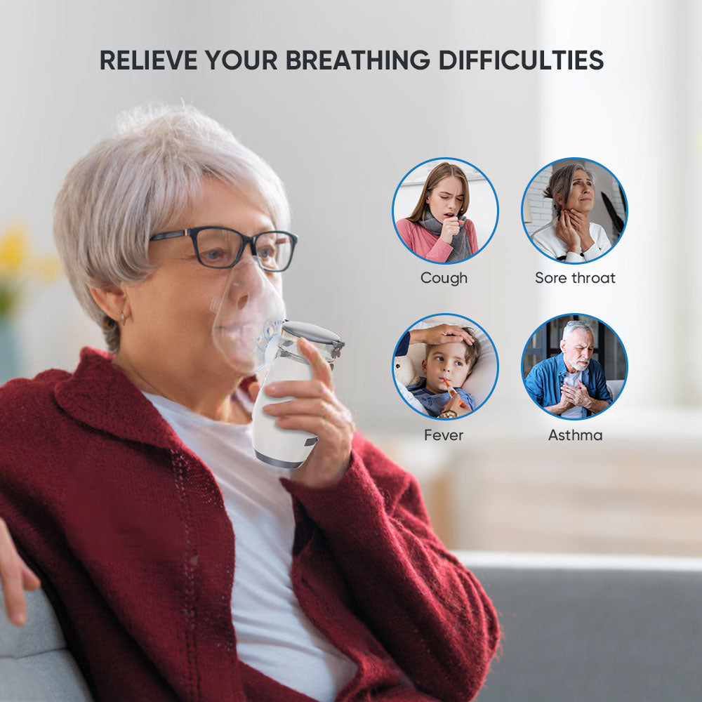 VARON bärbar nebulisator för nebuliseringsbehandling MY-135B
