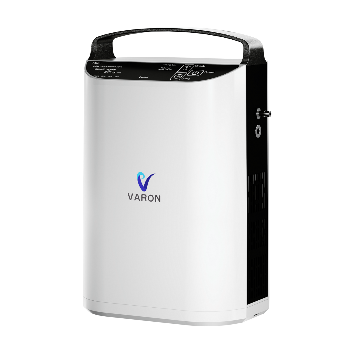 VARON VP-1 Pulse kannettava happikonsentraattori | 24 tunnin käyttö, CE-hyväksytty