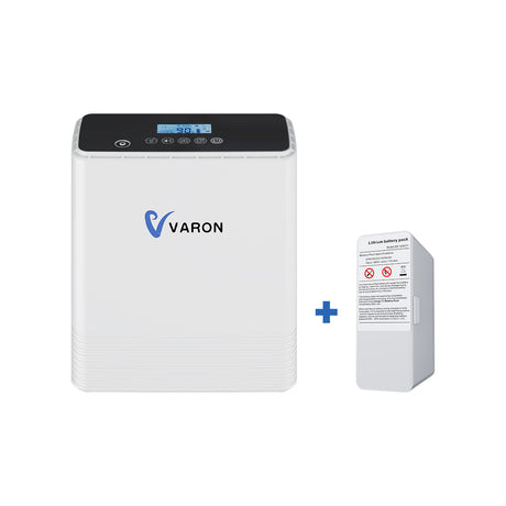 VARON portable oxygen concentrator VP-6 | 1–6 l/min flow, CE approved