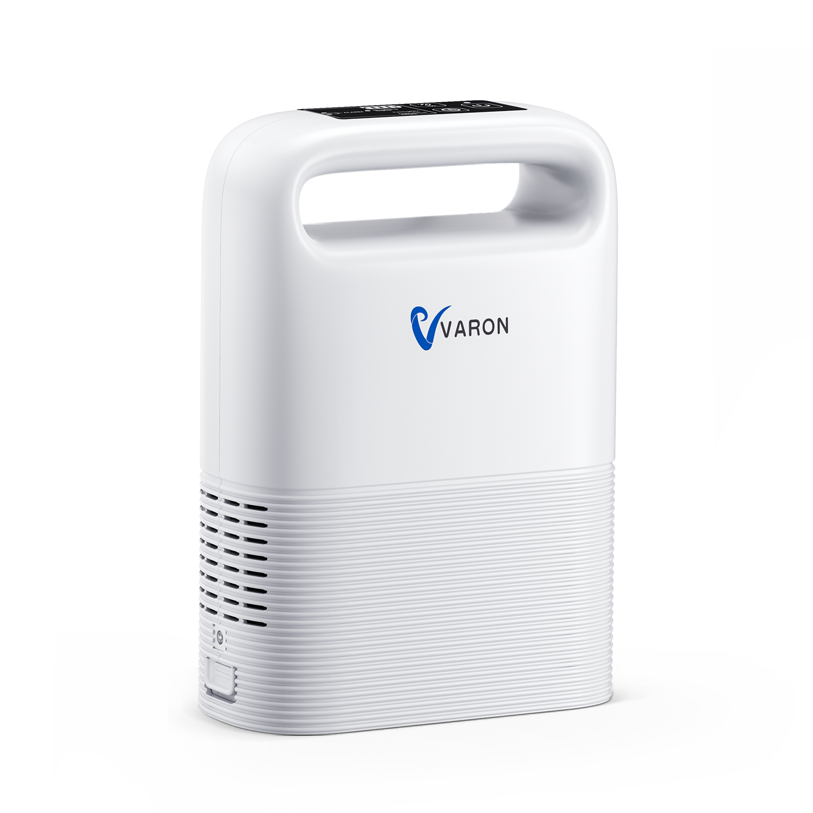 VARON Bärbar syrgaskoncentrator VP-2 | 24 timmars kontinuerlig användning, lång batteritid, lätt och resevänlig, CE-godkänd 